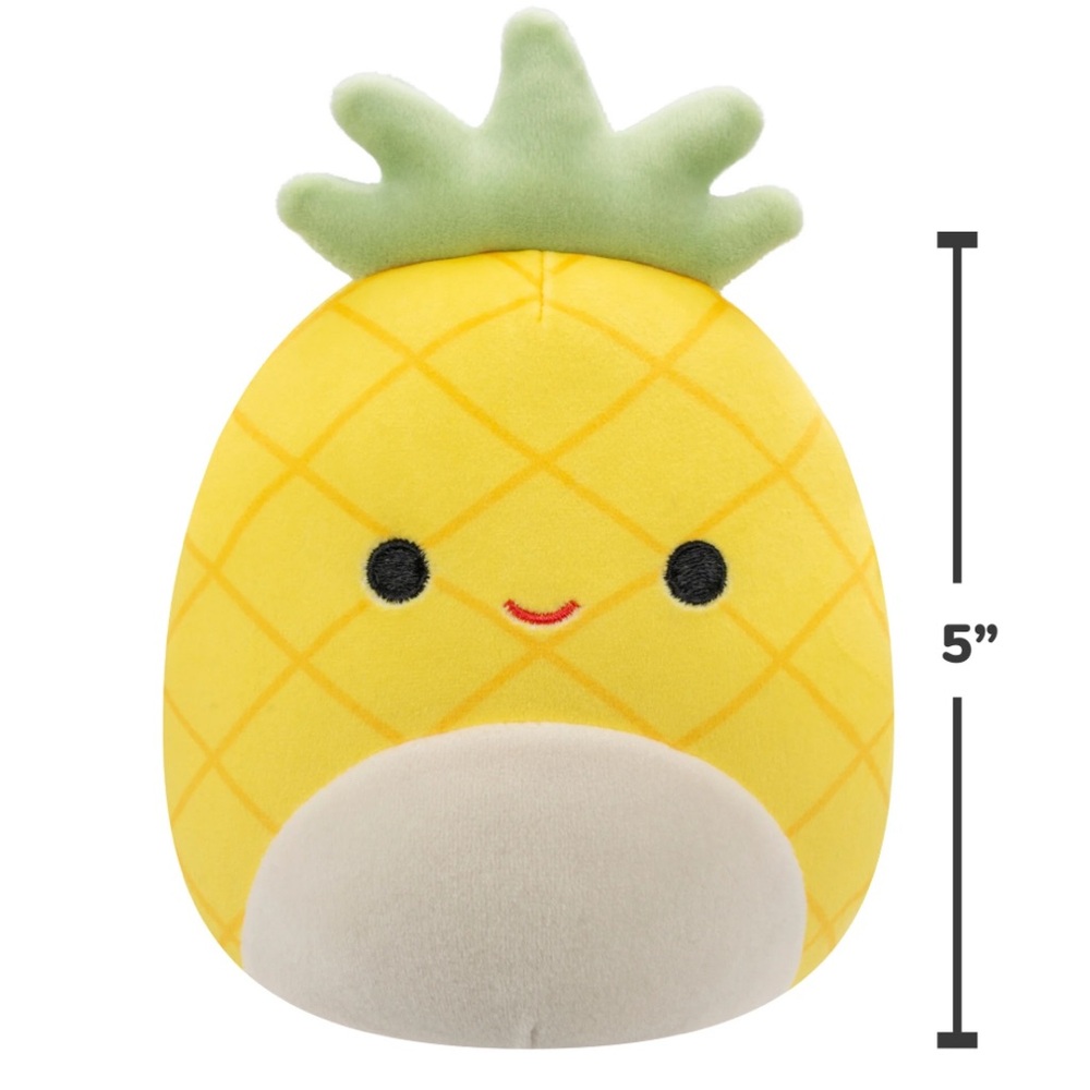 Squishmallow Maui - Yellow Pineapple Plush 5 Inch